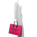 Wool Rive Gauche Tote Fuchsia