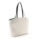 Canvas Racing Logo Tote White
