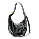 Patent Naplak Arque Shoulder Bag Black