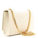 Grain De Poudre Small Monogram Kate Satchel Crema Soft