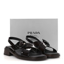 Spazzolato Fume Re-Edition 1996 Buckle Sandals 41 Bruciato