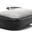 Vitello Daino Soft Mini Crossbody Bag Black