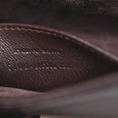 Patent Calfskin Le 5 A 7 Mini Hobo Spicy Chocolate