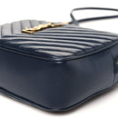 Calfskin Matelasse Monogram Lou Camera Bag Deep Marine