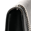 Grain De Poudre Medium Classic Monogram Kate Satchel Black