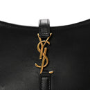 Smooth Calfskin Le 5 A 7 Mini Hobo Black