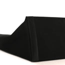 Linen Calfskin Rive Gauche Tote Black