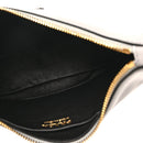 Soft Calfskin Arque Shoulder Bag Granito