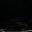Saffiano Medium Galleria Double Zip Tote Black