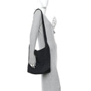 Raffia Monogram Le 5 A 7 Medium Tote Black