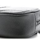 Grain De Poudre Matelasse Monochrome Monogram Mini Lou Camera Bag Black