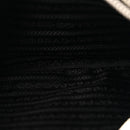 Re-Nylon Saffiano Re-Edition 2000 Double Zip Crossbody Bag Black