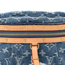 Monogram Denim High Rise Bumbag Blue