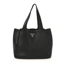 Vitello Daino Soft Large Dynamique Tote Black