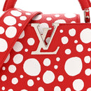 LV X YK Taurillon Capucines Mini Red White