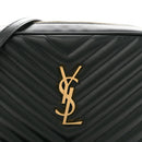 Calfskin Matelasse Monogram Lou Camera Bag Military Green