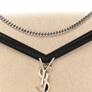 Canvas Calfskin Classic Monogram Cassandra Natural Black