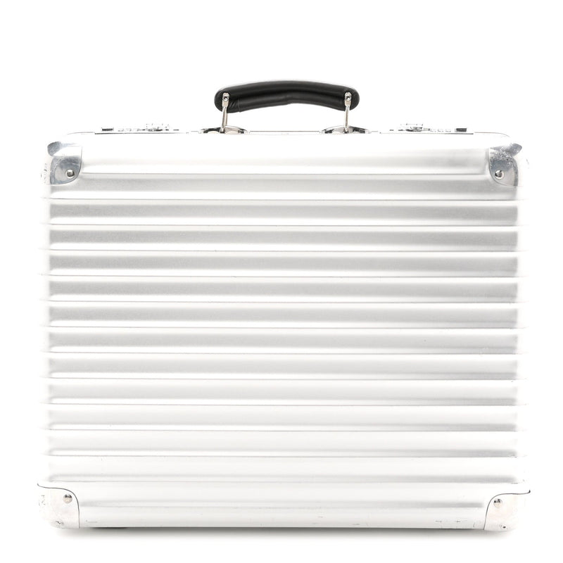 Aluminum Junkers F13 Collection Classic Flight Attache Briefcase Silver