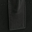 Linen Calfskin Rive Gauche North South Tote Black