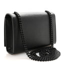 Grain De Poudre Small Monogram Monochrome Kate Satchel Black