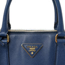 Saffiano Lux Medium Promenade Tote Bluette