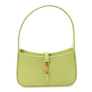 Calfskin Lizard Embossed Le 5 A 7 Mini Hobo Dull Lime