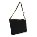 Re-Nylon Tessuto Impuntu Quilted Re-Edition 1995 Chaine Pouch Black