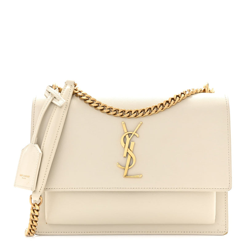 Calfskin Medium Monogram Sunset Crema Soft
