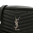Grain De Poudre Matelasse Monogram Mini Lou Camera Bag Black