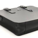 Saffiano Medusa Top Handle Briefcase Black