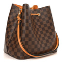 Damier Ebene Neonoe MM Safran