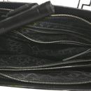 Saffiano Medusa Top Handle Briefcase Black
