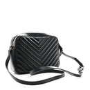 Calfskin Matelasse Monogram Lou Camera Bag Black