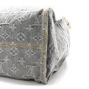 Monogram Denim Onthego MM Washed Grey