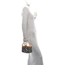 Monogram Multicolor Pochette Accessories Black
