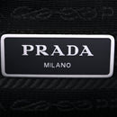 Re-Nylon Saffiano Re-Edition 2000 Double Zip Crossbody Bag Black