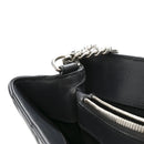 Calfskin Y Quilted Monogram Medium Loulou Chain Satchel Storm