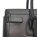 Calfskin Bi-Color Small Sac De Jour Burgundy Black