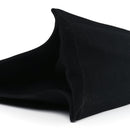 Linen Calfskin Rive Gauche Tote Black