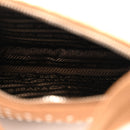 Tessuto Nylon Studded Mini Re-Edition Bag Brandy