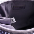 Satin Crystal Mini Re-Edition 2000 Bag Glicine