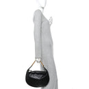 Calfskin La Medusa Chain Hobo Black