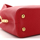 Taurillon Mini Capucines Scarlet