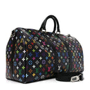 LV X TM Monogram Multicolor Keepall Bandouliere 50 Black