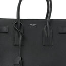 Grained Calfskin Large Sac De Jour Carryall Black