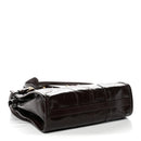 Soft Lux Calfskin Mini Bonnie Dark Brown