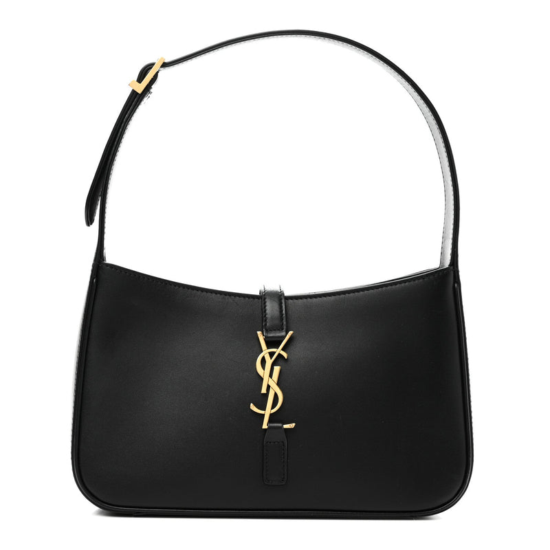Smooth Calfskin Le 5 A 7 Hobo Black