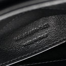 Calfskin Y Quilted Monogram Monochrome Small Loulou Chain Satchel Black