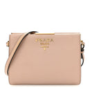 Saffiano City Calf Light Frame Bag Cammeo