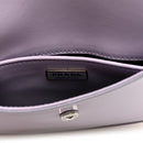 Spazzolato Cleo Flap Shoulder Bag Fiordaliso